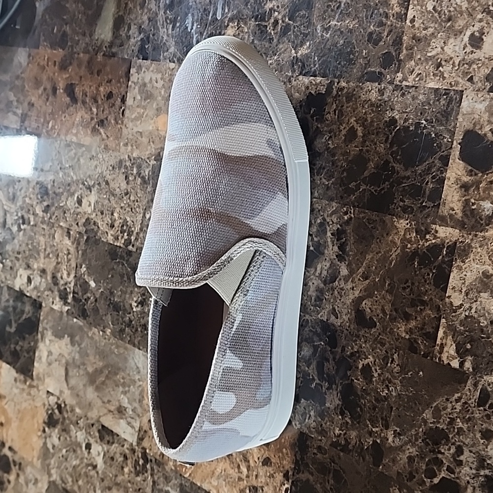 Steve Madden Camo Canvas Slip-On Sneaker